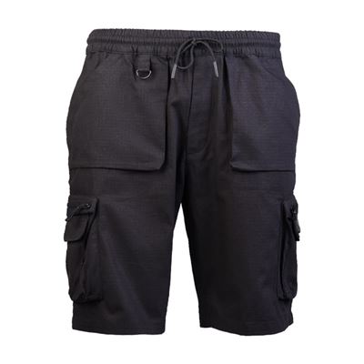 Short URBAN EXPLORER en coton rip-stop NOIR