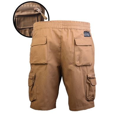 Short URBAN EXPLORER en coton rip-stop COYOTE MIL-TEC® 11404619 2