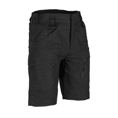 Short ASSAULT en coton ripstop NOIR
