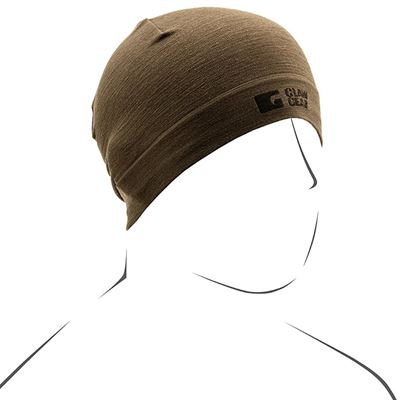 Bonnet Beanie Merino Seamless STONEGREY OLIVE