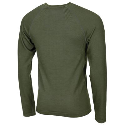 T-shirt fonctionnel MERINO 50 VERT MFH 11420B 3