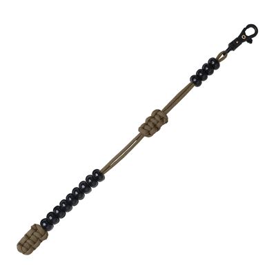 Podomètre PARACORD avec mousqueton COYOTE ROTHCO 1147 2