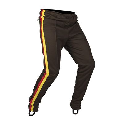 Pantalon de survêtement avec bandes NVA/DDR - ASV MARRON