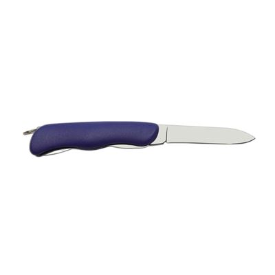 Couteau 1/AK pliant avec sécurité INOX manche PLASTIQUE BLEU MIKOV 115-NH-1-AK 4