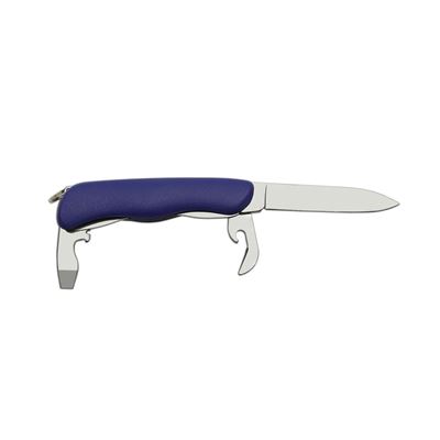 Couteau 3/AK pliant avec sécurité INOX manche PLASTIQUE BLEU « COUTEAU DE L'ANNÉE 2000 » MIKOV 115-NH-3-AK 5