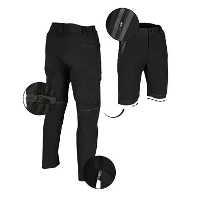Pantalon PERFORMANCE amovible ZIP-OFF NOIR MIL-TEC® 11509002 2