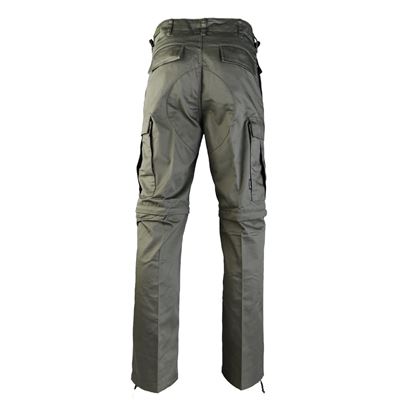 Pantalon BDU ZIP-OFF à jambes amovibles VERT MIL-TEC® 11510001 2