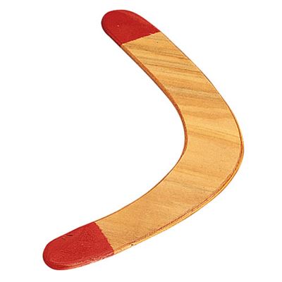 Boomerang en bois