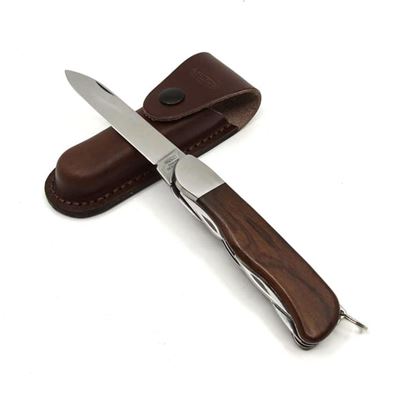 Couteau 3AK/KP pliant HIKER avec cran de sécurité INOX manche en BOIS MIKOV 116-ND-3AK-KP 3