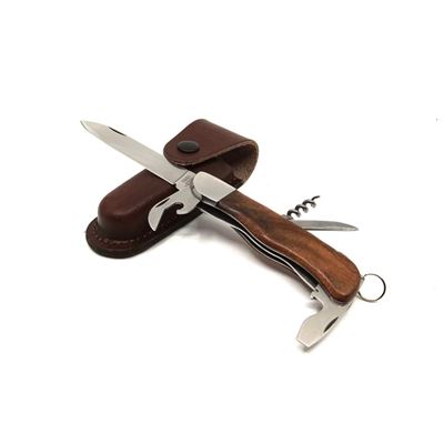 Couteau 5AK/KP pliant HIKER avec cran de sécurité INOX manche en BOIS MIKOV 116-ND-5AK-KP 4