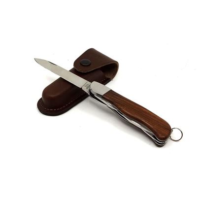 Couteau 5BK/KP pliant HIKER avec cran de sécurité INOX manche en BOIS MIKOV 116-ND-5BK-KP 3