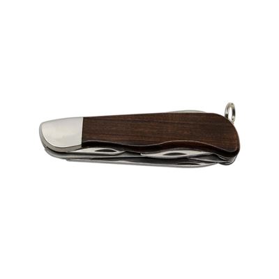Couteau 6AK/KP pliant HIKER avec sécurité INOX manche en BOIS MIKOV 116-ND-6AK-KP 6