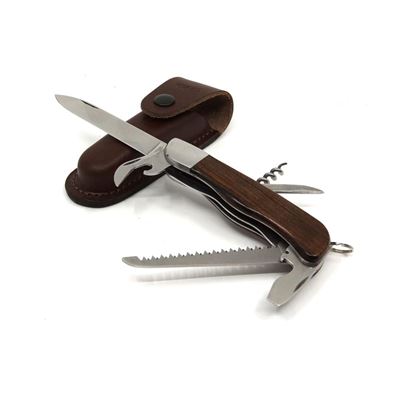 Couteau 6AK/KP pliant HIKER avec sécurité INOX manche en BOIS MIKOV 116-ND-6AK-KP 4
