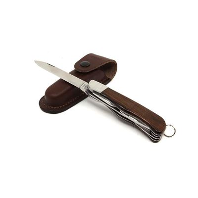 Couteau 6AK/KP pliant HIKER avec sécurité INOX manche en BOIS MIKOV 116-ND-6AK-KP 3