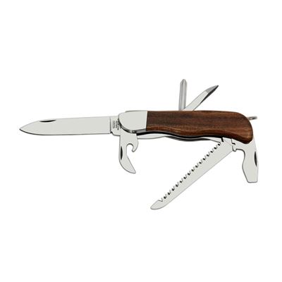 Couteau 6BK/KP pliant HIKER avec cran de sécurité INOX manche en BOIS