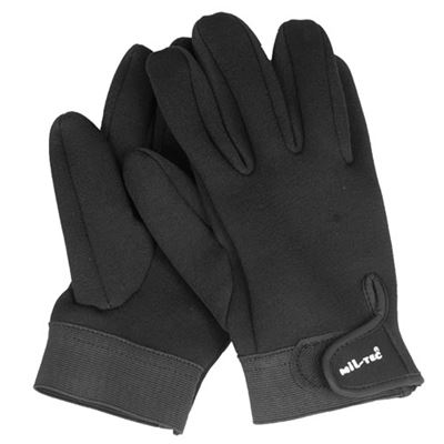 Gants NEOPRÈNE 3 mm courts NOIRS