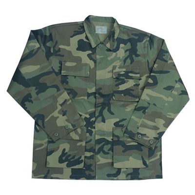Blouse US type BDU POLY WOODLAND