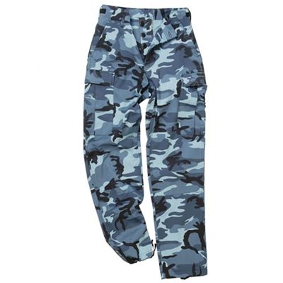 Pantalon US BDU POLY de campagne SKY BLUE CAMO