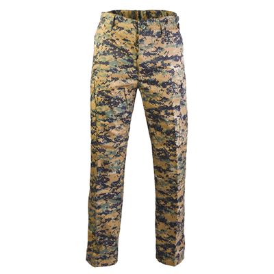 Pantalon US BDU POLY de campagne DIGITAL WOODLAND