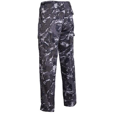 Pantalon US BDU type RANGER BLACK DIGITAL MIL-TEC® 11810076 2