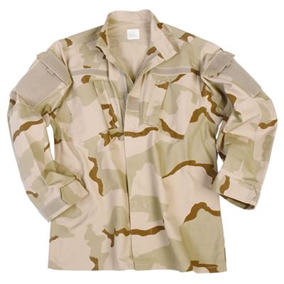 Blouse US type ACU rip-stop de campagne 3-COL DESERT