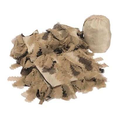 Filet de camouflage GHILLIE « OAK LEAF » DESERT