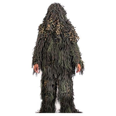 Déguisement de camouflage GHILLIE JACKAL WOODLAND