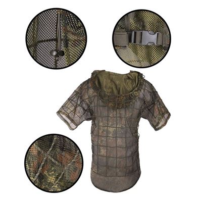 Déguisement de camouflage GHILLIE SNIPER FLECKTARN MIL-TEC® 11964021 2