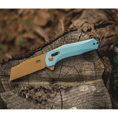 Couteau pliant DIVERGE XR lame lisse BLEU SOG 12-02-02-43 5