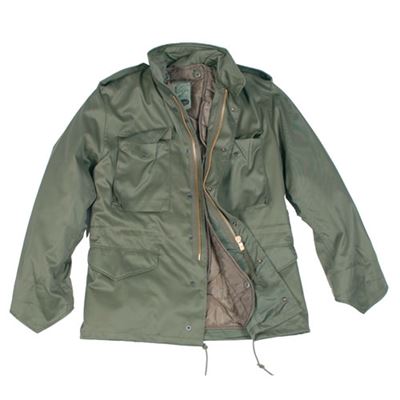 Veste enfant US M65 avec doublure VERTE