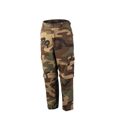 Pantalon enfant US BDU ZIP-OFF WOODLAND MIL-TEC® 12030020 3