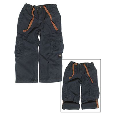 Pantalon enfant RANGER prélavé NOIR
