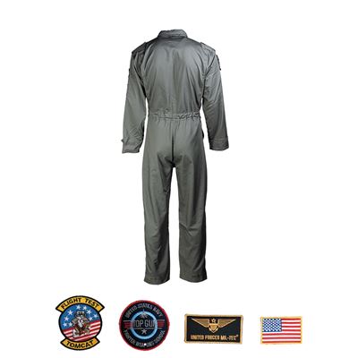 Combinaison pour enfant de type pilote américain avec écussons VERTE MIL-TEC® 12033001 2