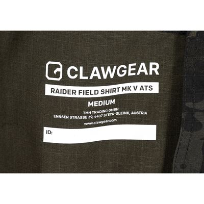 Blouse Raider MK V ATS Flex MULTICAM BLACK CLAWGEAR 120341-752 17