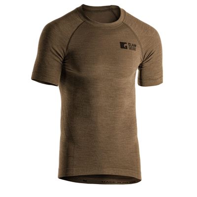 T-shirt à manches courtes Merino Seamless STONEGREY OLIVE