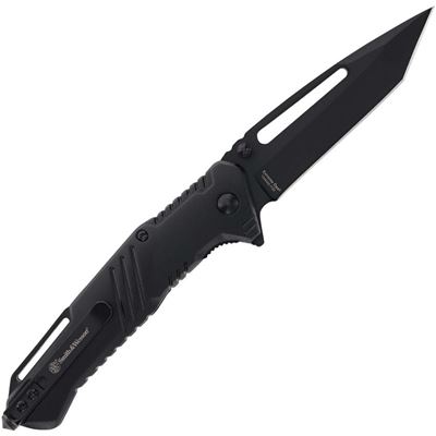 Couteau pliant EXTREME OPS lame lisse tanto NOIR Smith & Wesson® 1205907 2