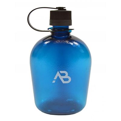 Bouteille 1Q US en plastique transparent GEN II BLEU