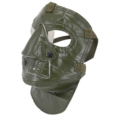 Masque facial US isolé VERT Armée américaine 12107001 3