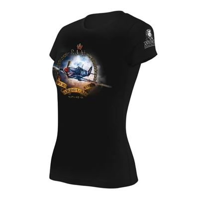 T-shirt femme SPITFIRE MK.VIII NOIR