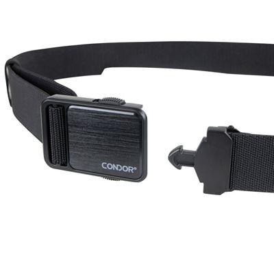 Ceinture EDC élastique NOIRE CONDOR OUTDOOR 121285-002 2
