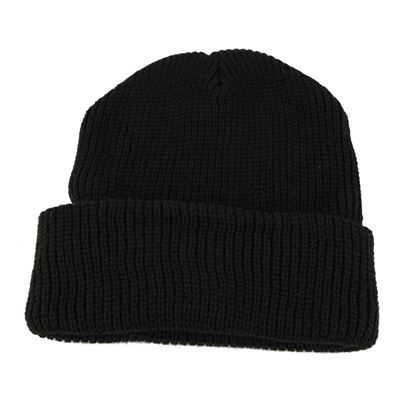 Bonnet tricoté POLYACRYL NOIR