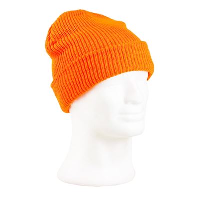 Bonnet tricoté POLYACRYL ORANGE MIL-TEC® 12132014 2