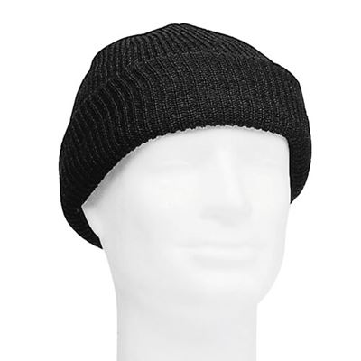Bonnet tricoté US WATCH LAINE NOIRE