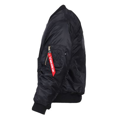 Veste de pilote US MA1 BOMBER MAROON - VIOLET FOSTEX 1214011-B 2
