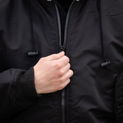 Blouson bomber MA1 à capuche NOIR FOSTEX 121411BLK 4