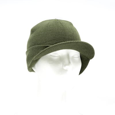Casquette US JEEP GI tricotée POLYACRYL VERT