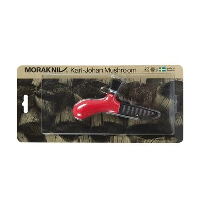 Couteau KARL JOHAN pour cueillette des champignons ROUGE MORA of Sweden® 12206 2