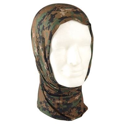 Foulard HEADGEAR multifonctionnel DIGITAL WOODLAND