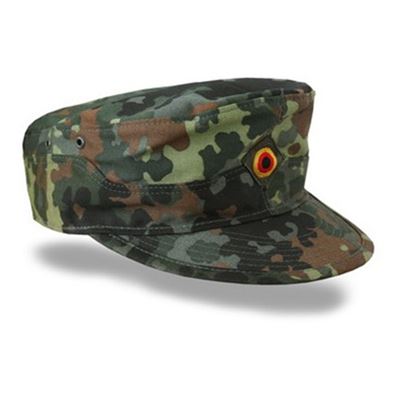 Casquette de campagne BW Heer avec visière originale FLECKTARN Bundeswehr 12301021 2