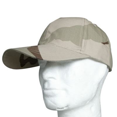 Casquette de baseball avec visière 3-COL DESERT